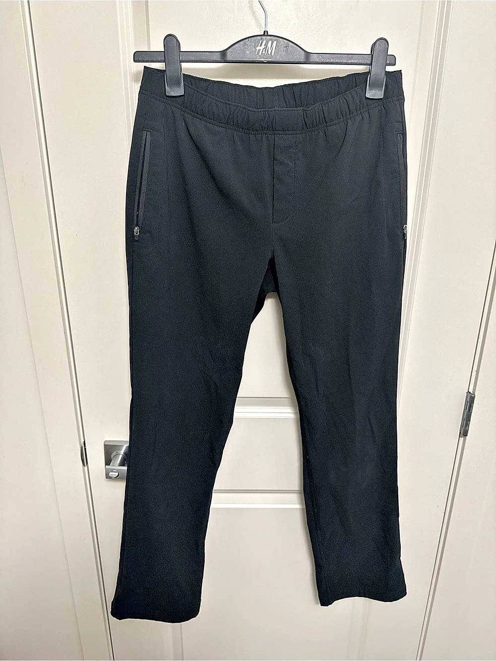 Eddie Bauer Women's Black Fleece Lined Hiking Pants in size Medium